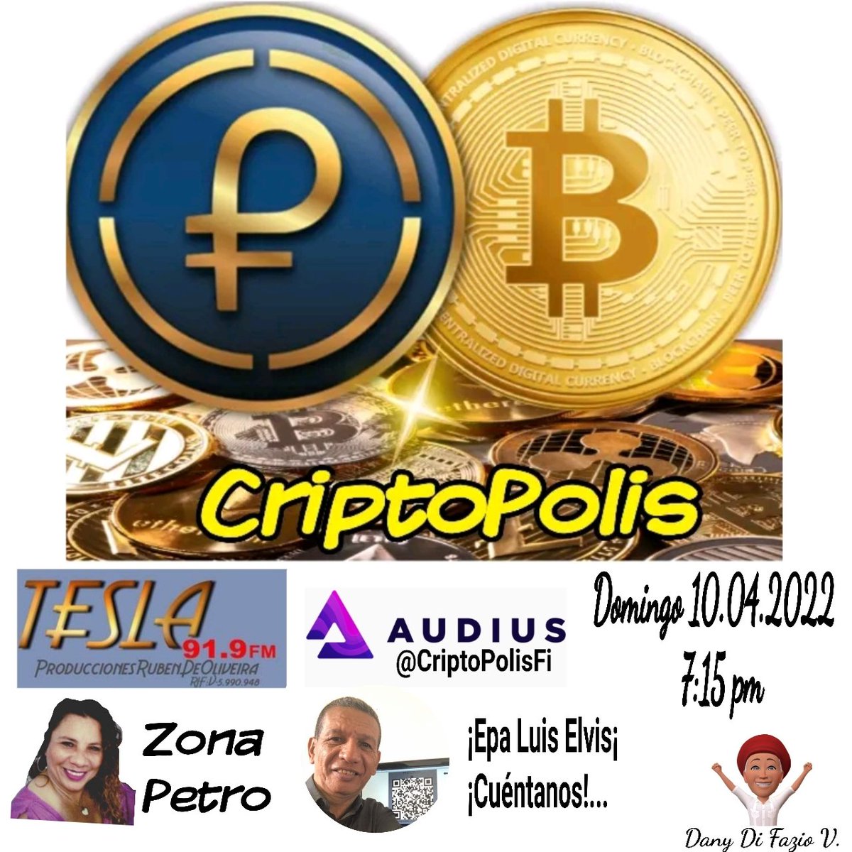 CriptoPolisFi's tweet photo. Hoy! 💥✔️💎 https://t.co/X1S3plE2YX