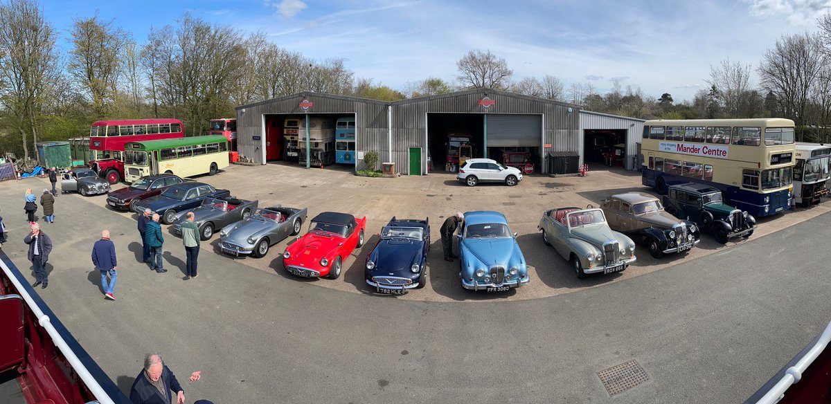 Busy weekend has come to an fantastic end. 
116 and 7000 have seen providing free shuttles at <a href="/StatfoldMuseum/">Statfold Country Park</a>, L5G has been providing a free shuttle for <a href="/AvoncroftMuseum/">Avoncroft Museum</a>, while the museum has been welcoming visitors, including the Daimler and Lanchester Owners Club today.