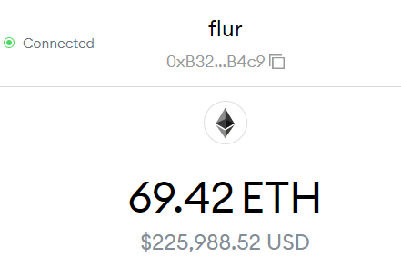 FlurETH's tweet photo. 69.420 eth acquired ✅

time to use another account https://t.co/UgIlnhlaCS