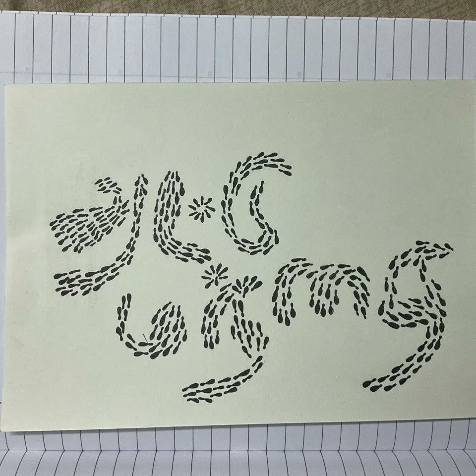 thri5ha's tweet photo. #tamilcalligraphy #tamillettering #lettering #calligraphy #Tamil #artshare
Means "Flock of sheep"
Mindlessly following the majority 😶 https://t.co/IEC1Vll2CI