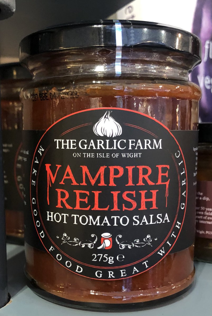 FEARter (@fearterhorror) on Twitter photo I have travelled oceans of time for a relish like this!
#vampire #thegarlicfarm I have travelled oceans of time for a relish like this!
#vampire #thegarlicfarm