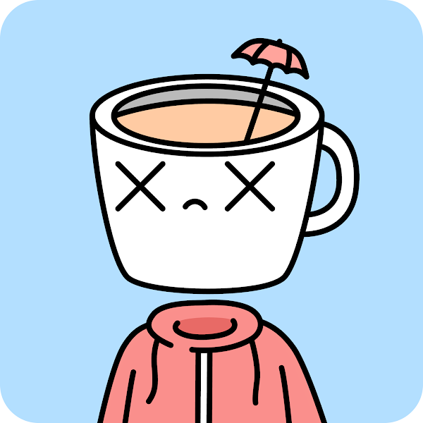 If you feel like this <a href="/CoffeeClubNFTs/">Coffee Club NFTs</a> dude, just get a Coffee and buy some Cups from the Floor! ☕️☕️

The prices are still incredibly low! 🔥🔥

This amazing project is ready to 🚀🚀 !!!

Staking ($BEANS) is coming! 💎🔥👀