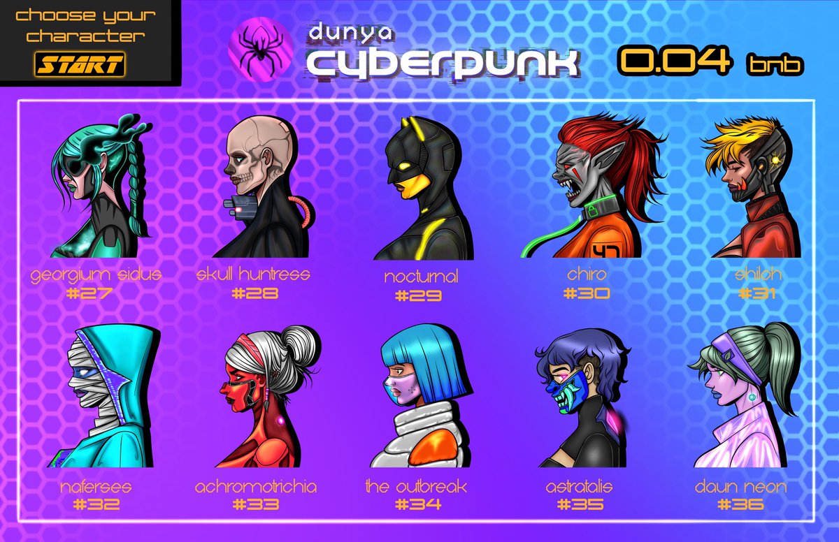 Finally minted! Will start selling tomorrow at 2PM.

Check them out and choose your character, players!

<a href="/pentas_io/">Pentas | NFT Marketplace</a> <a href="/Pentasian/">PENTASIAN</a> #BNB #NFT #nfts #NFTCommunity #PentasianSupportPentasian #pentasio #NFTartists