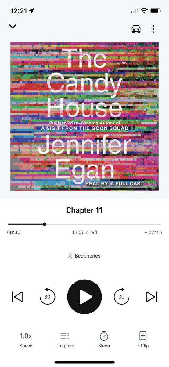 JDOriani's tweet photo. @goodreads @Egangoonsquad’s follow-up to “Visit from the Goon Squad” — LOVE the character development! https://t.co/ffClzRMv3p