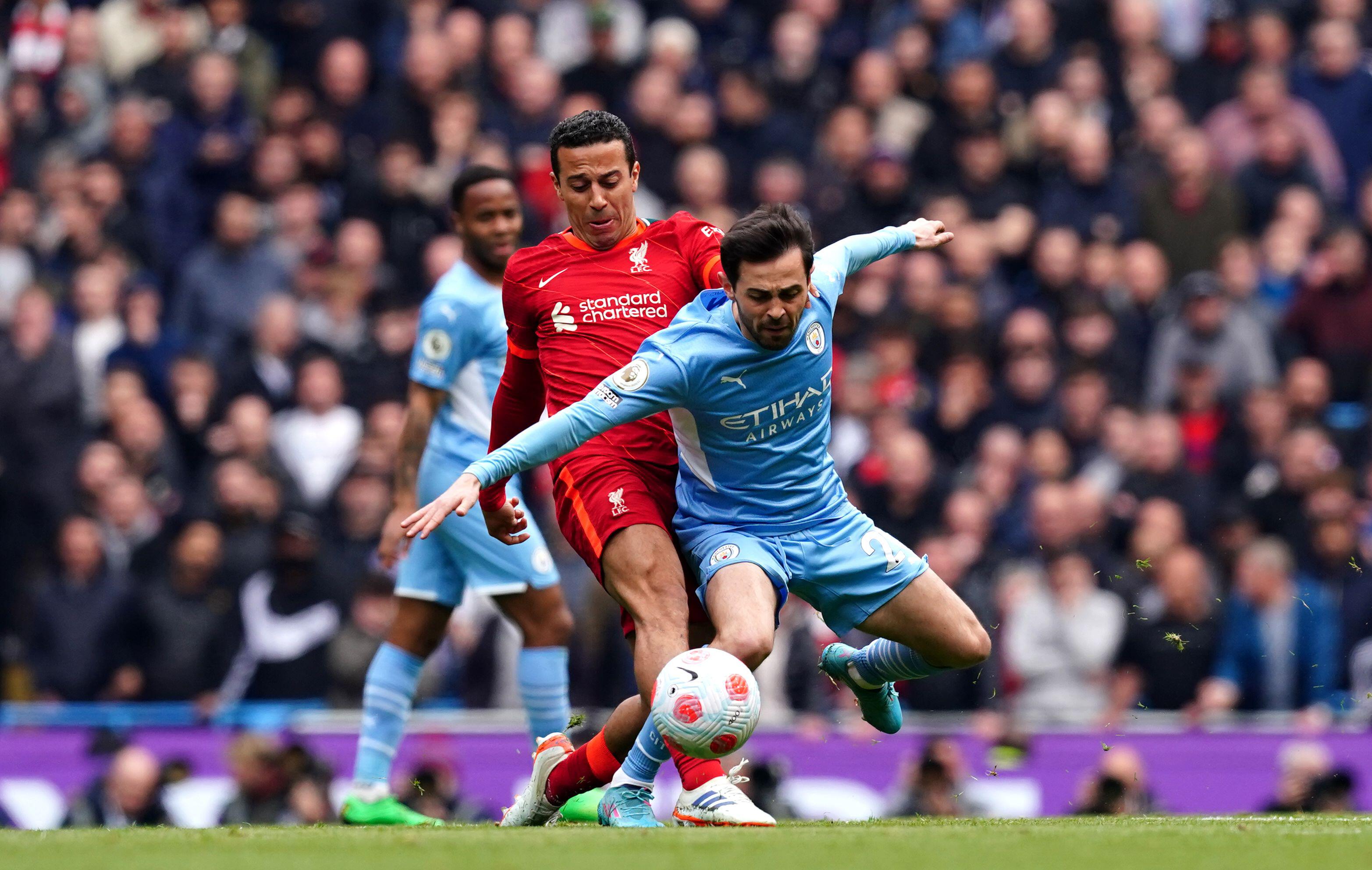 Manchester City vs. Liverpool score: Bernardo Silva enlivens a