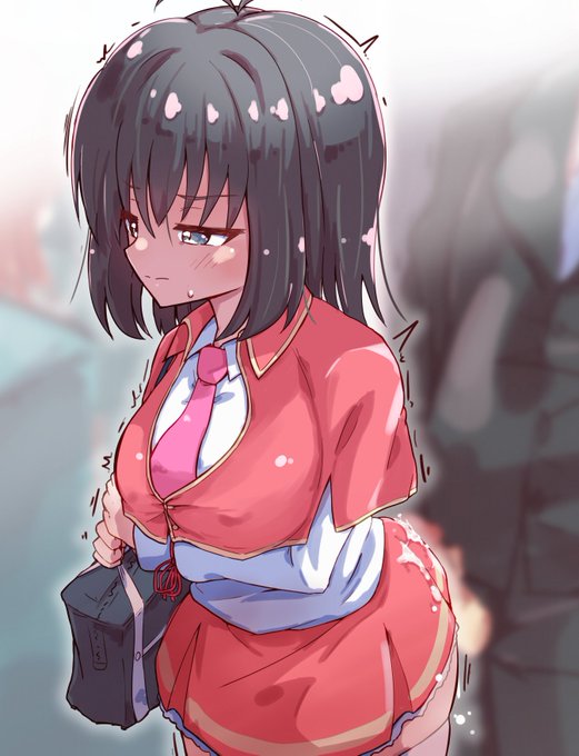 お題箱 電車内で衣服に体液をかけられていたことに気付いた甘瓜みるき 