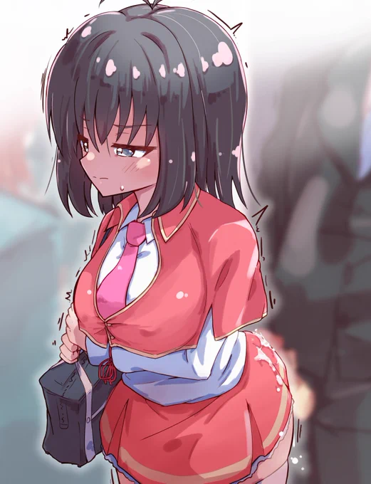 お題箱 電車内で衣服に体液をかけられていたことに気付いた甘瓜みるき 