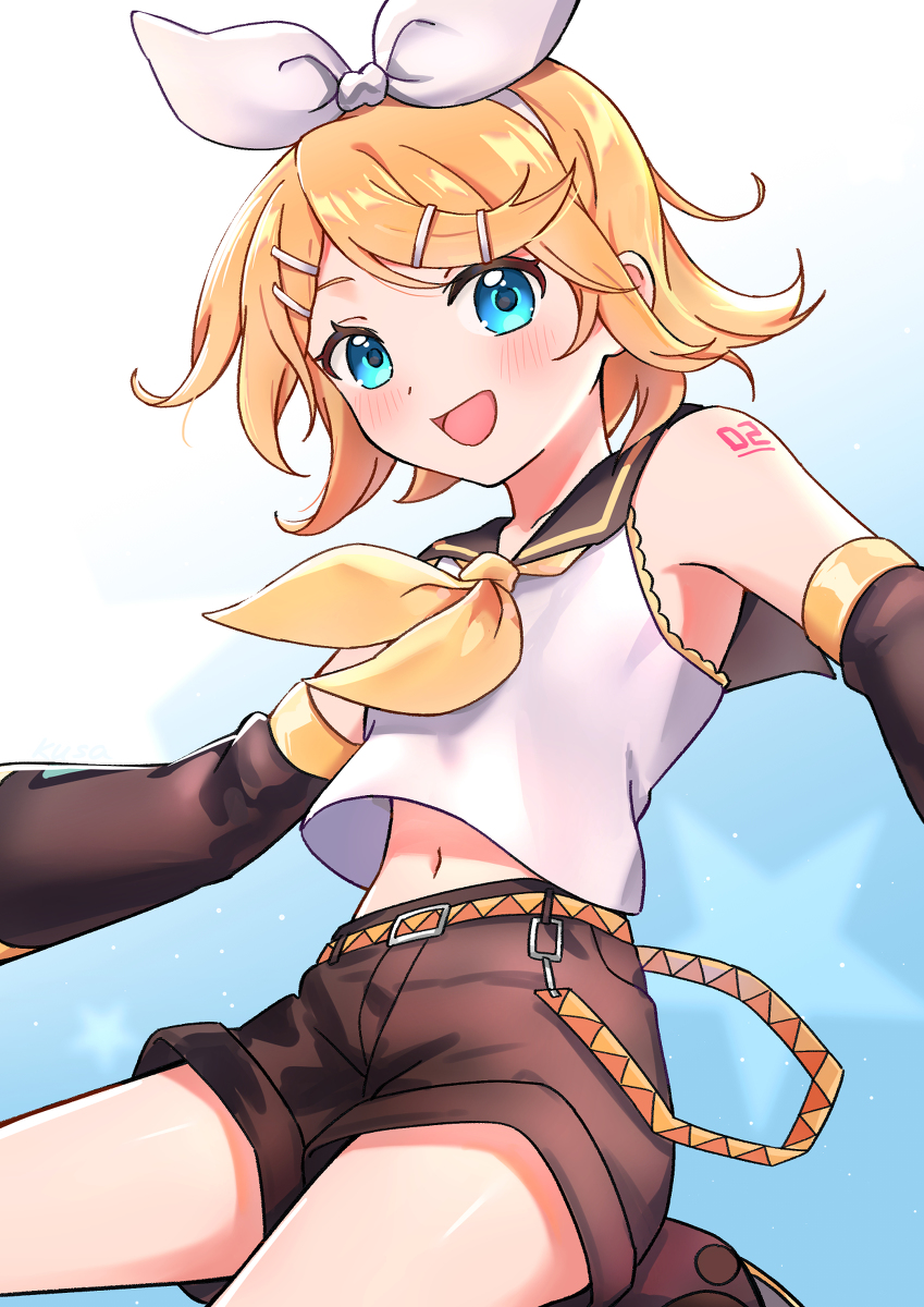 kusa_ML's tweet photo. 镜音铃 #VOCALOID #镜音リン https://t.co/aIlANSUAnk https://t.co/45iYzf3stv