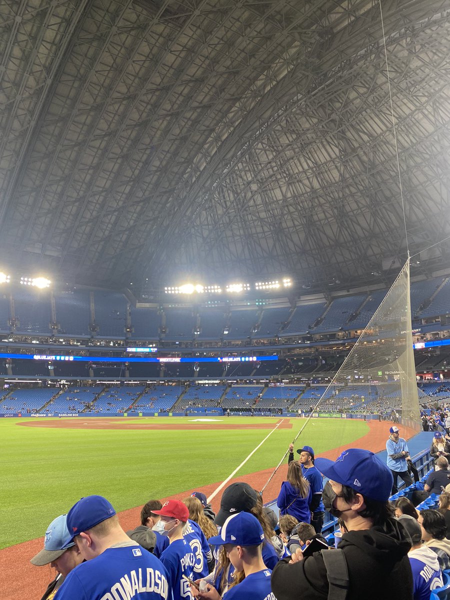 Feels good to be back in the dome