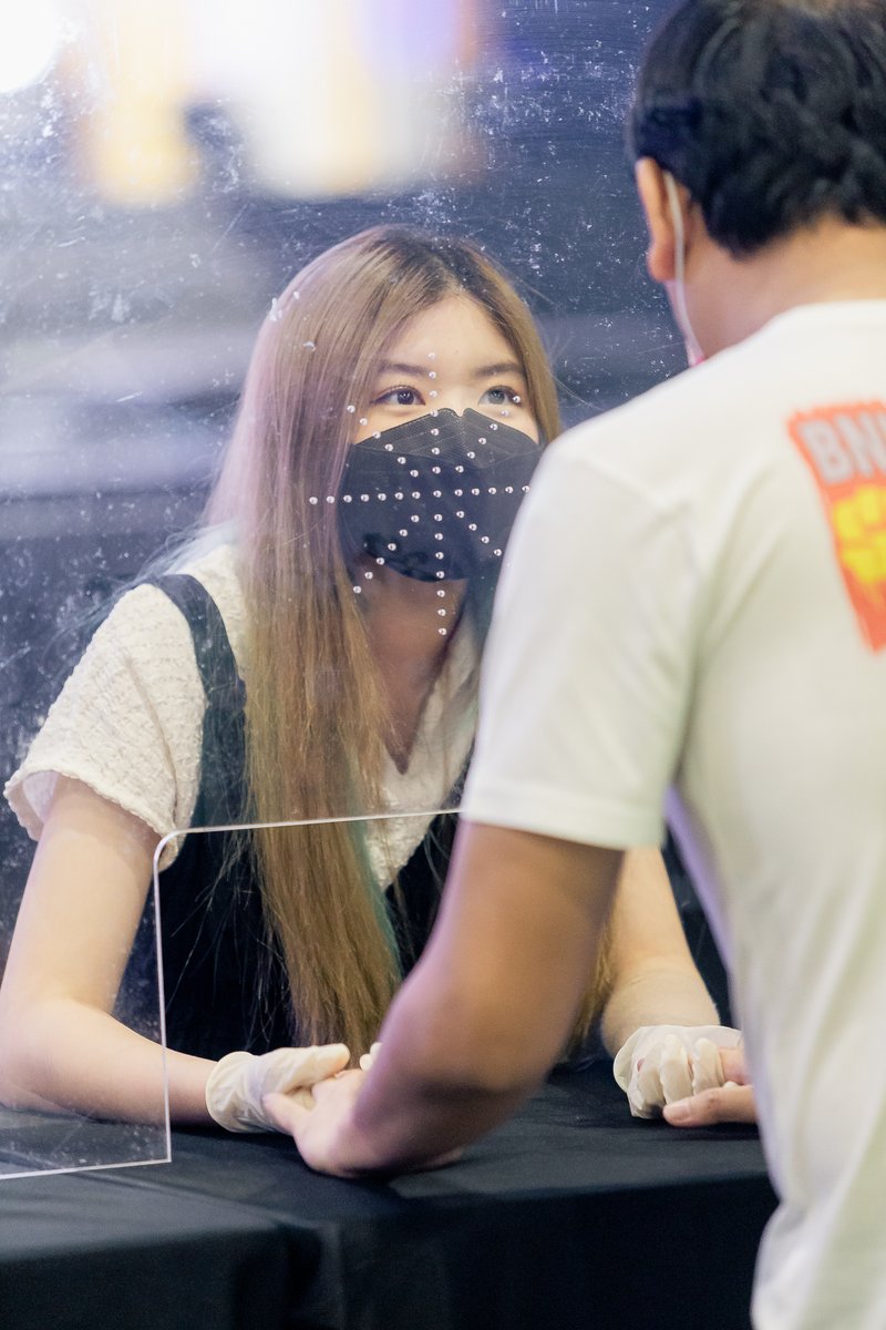 ViewBNK48THFC's tweet photo. น้องวิวในงาน Group Hi-Touch วันนี้ฮับ คิดถึงกันมุ้ย 💙❄️
#ViewBNK48 #BNK48 https://t.co/qdgkSIqbNS