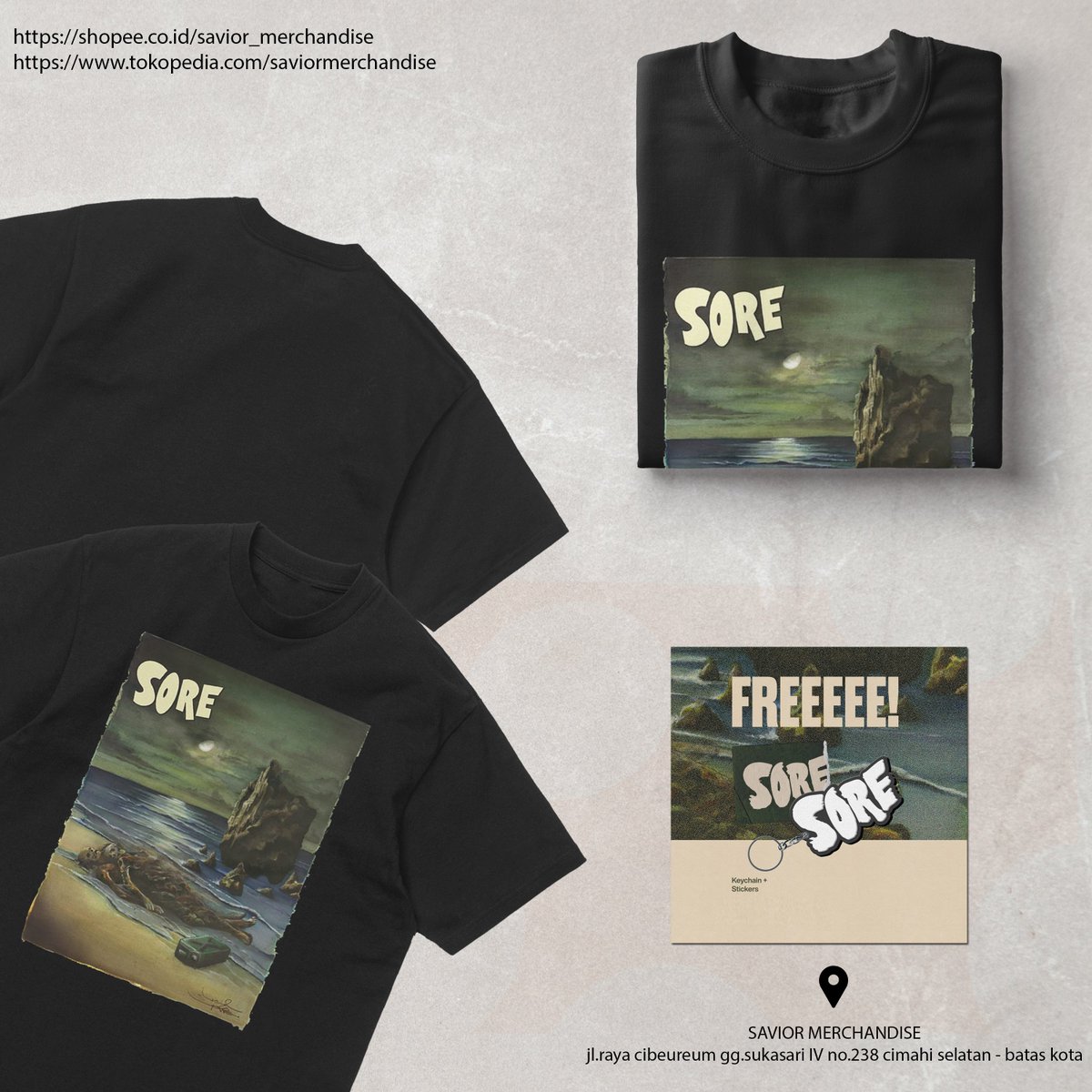 saviormerch29's tweet photo. Tshirt @SOREband - Lucid
Rp 185.000
Size : S M L XL XL

Order Via :
Shopee | savior_merchandise
Tokopedia | savior merchandise bdg
Whatsapp | 08132217001
#saviormerchandise #svrmerchandise #svrmerch #soreband https://t.co/44XFSDjyjr