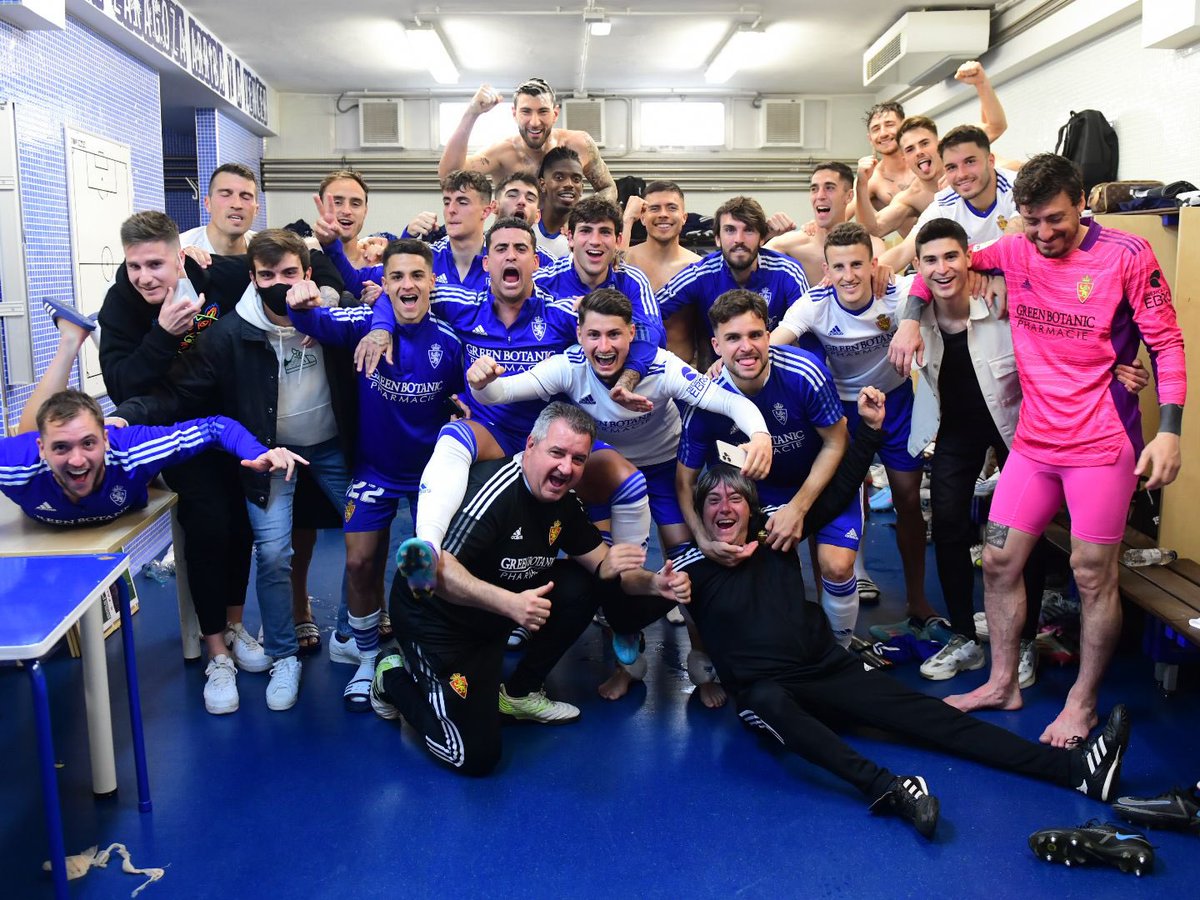 ¡Vamooos!🦁💙🤍
Creyendo, luchando y ganando juntos. Seguimos💪🏽💪🏽 <a href="/RealZaragoza/">Real Zaragoza</a> #NeverGiveUp