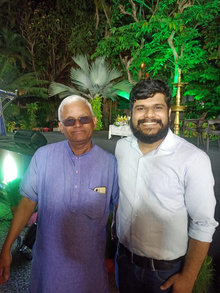 ajaymittal033's tweet photo. Evening well spent listening to @DrKhadarValli 'The Millet Man of India'. Great session about how "Magic Millets" can help combat diseases and help conserve natural resources making agriculture sustainable.
#MagicMillets https://t.co/WK7FxLHMjL
