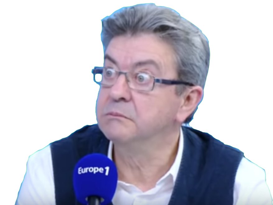 Mamza931's tweet photo. Jean Luc melonchon quand tout les étudiants va lui réclamer les 1000 € qu’il a promis #1erTour # https://t.co/I9Tvq83Hl0