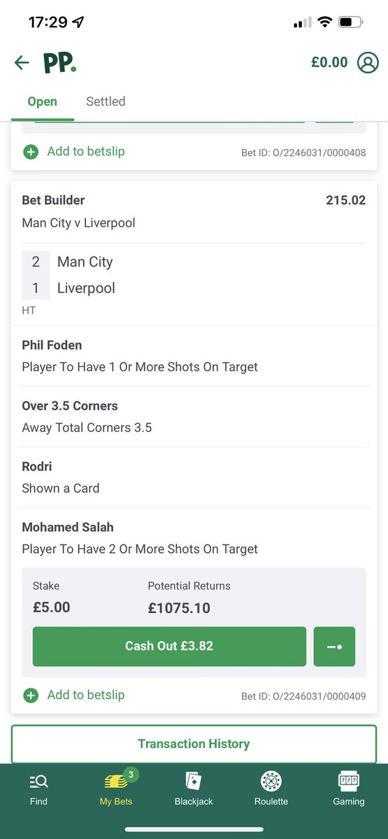 AWoodlands7's tweet photo. @AndyRobsonTips Got on it a wee late let’s hope for a massive second half https://t.co/tjZH9jleGc