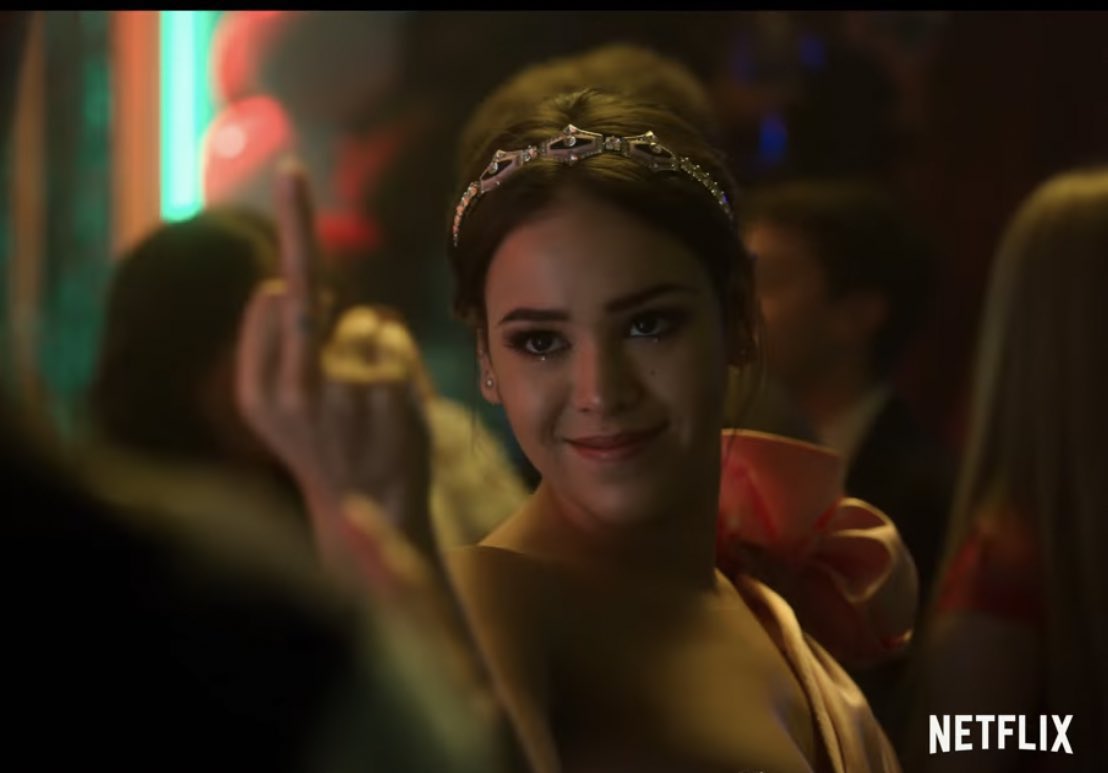 soylu_elite's tweet photo. Se dan cuenta que sin Lú en Elite no hay frases icónicas? 
#EliteNetflix #ELITE5 https://t.co/Cft9lyEx0N