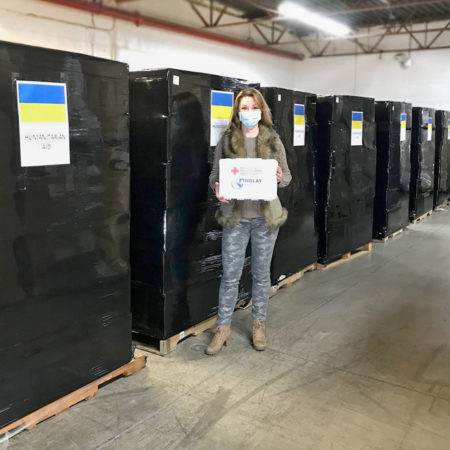 In Canada, an ice cream company named Chapman's wanted to help during the pandemic, so they donated their own freezers to store vital vaccines. This week, they sent out 1600+ first aid kits to Ukrainian refugees. Humanity wins.