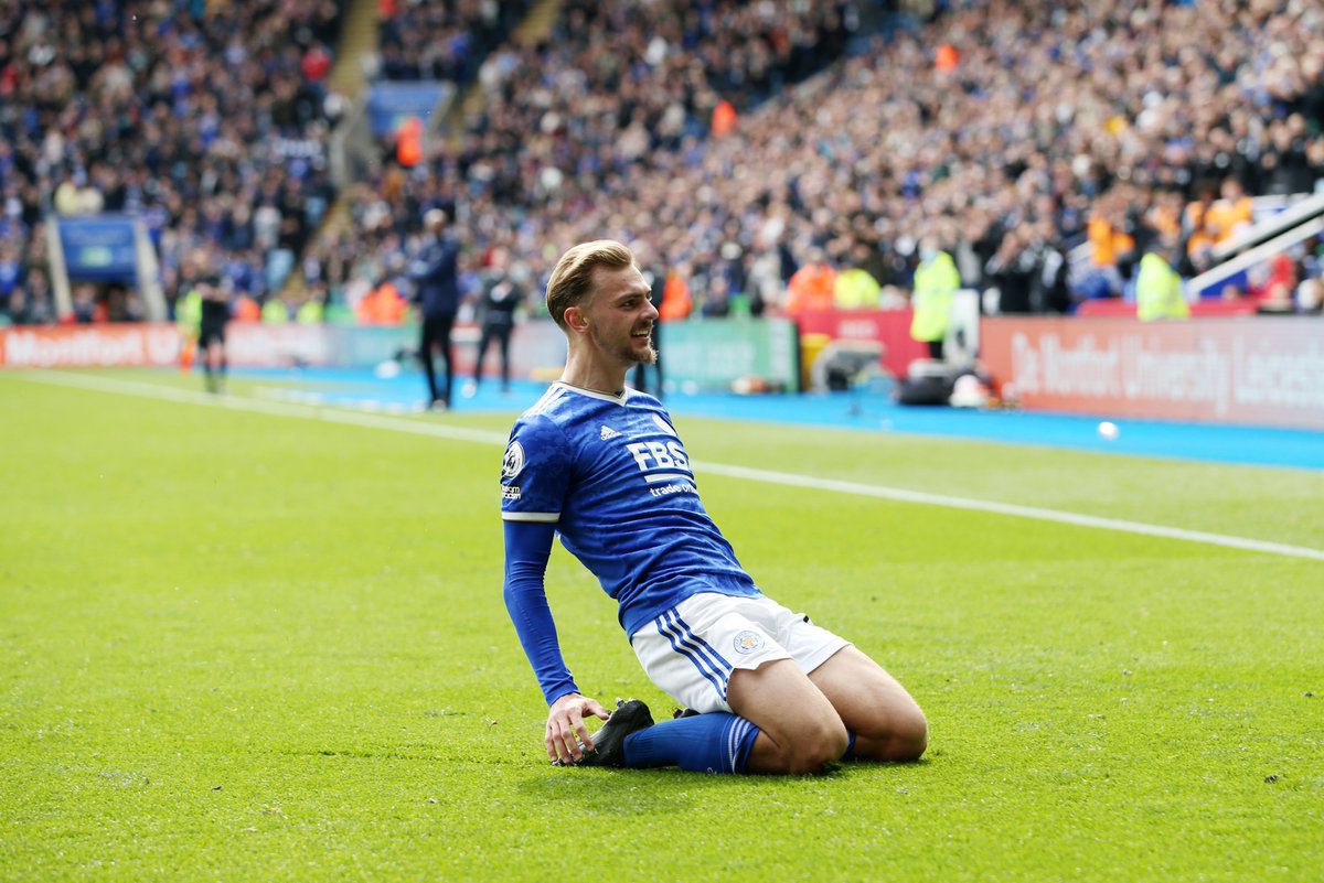 Leicester City Your Reaction In A Gif When Kdh 8 Slammed Home T Co 6uq42tlxro Twitter
