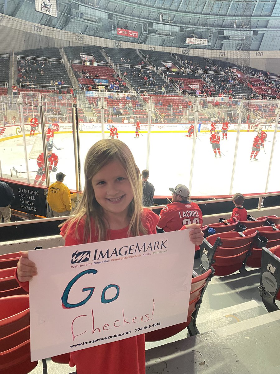 lindseyfronk's tweet photo. Last home game of the season! Go @CheckersHockey! #gocheckers https://t.co/JxavJui9zo