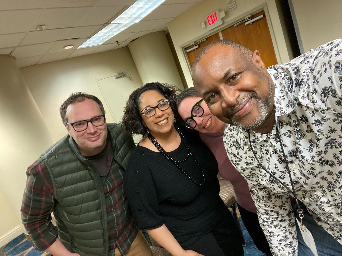 aejohnsonphd's tweet image. Yep, y’all missed one of the dopest panels at #SSCA2022 this year. It was the 1st VP spotlight panel on the Black rhetoric and public address tradition. Shoutout to @drkpjohnson, @DrLisaCorrigan , @Thom1st, and @drdnwd who Zoomed in this morning.
#WeComingHard
#SoDontBeSurprised