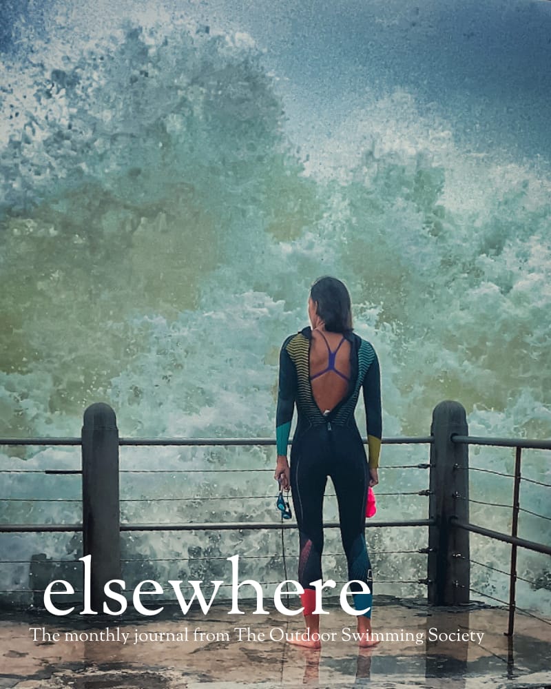 April’s #elsewhere is here!
With a phenomenal cover shot from 
<a href="/carinabruwer/">Carina Bruwer</a> we’ve got dawn swimming in #newzealand, exploring the #Gower coast in #southwales, swim access and the #kindertrespass, swimming through #menopause and more! 

bit.ly/3LHB8Zf

#sharetheswimlove