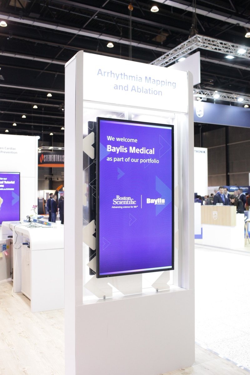 BSC_EU_Heart's tweet photo. A warm welcome to @BaylisMedical to Boston Scientific. 
Together, we will bring left #heart access solutions to #electrophysiology and #structuralheart procedures. 
Here are the teams at #EHRA2022 enjoying the celebrations: 

@AngeloDeRosa4 #CardioTwitter #EPeeps https://t.co/OPKcrUkPUX
