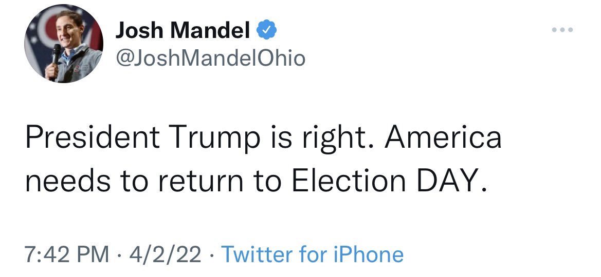 firewhale's tweet photo. The idea that finishing a national election DEFINITIVELY in ONE day was ever a thing, and is somehow more important than making sure our military and those who can’t get to polls have their vote counted by mail-in and absentee voting is the height of stupidity and fascism. https://t.co/nbSK3p3rkp