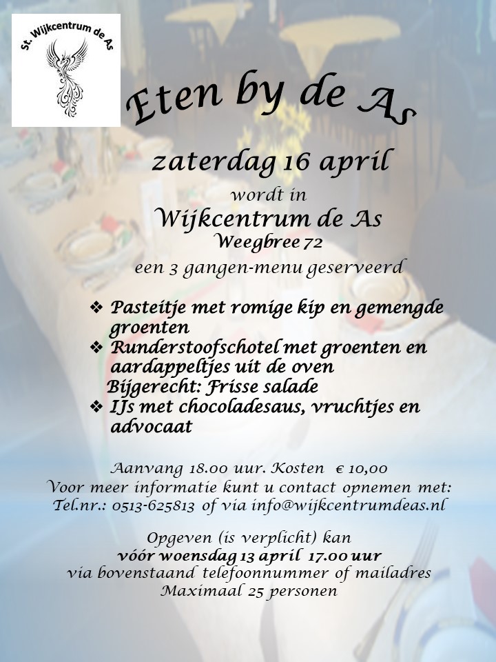 St Wijkcentrum De As (@wijkcentr_deas) on Twitter photo 