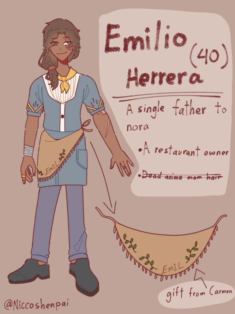 #encanto #encantooc
Emilio Herrera | Emil
My- 3rd encanto oc?? I want to introduce him with more doodles but this is all i have for now!