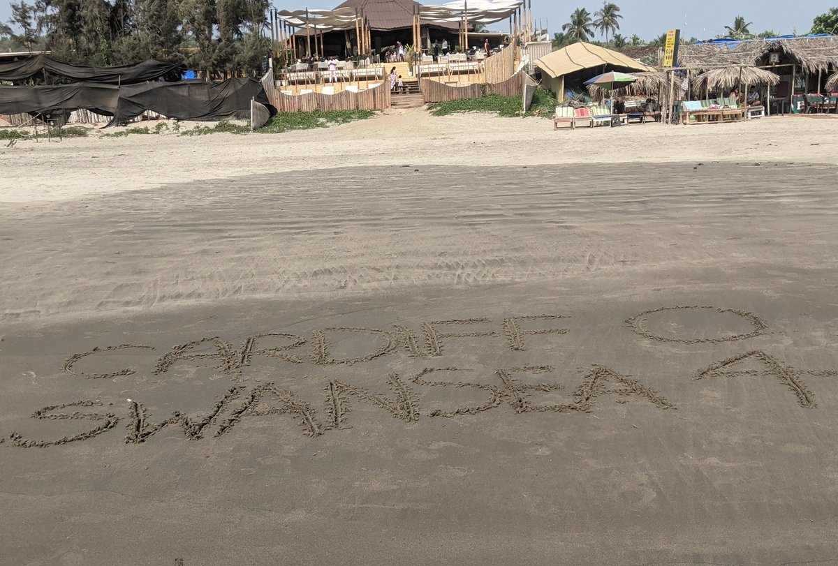 basementjack's tweet photo. Greetings from India. #GoaJacks @SwansOfficial @VitalSwansea @swansnews #Swans #FirstDouble https://t.co/4USnUgQ1ke