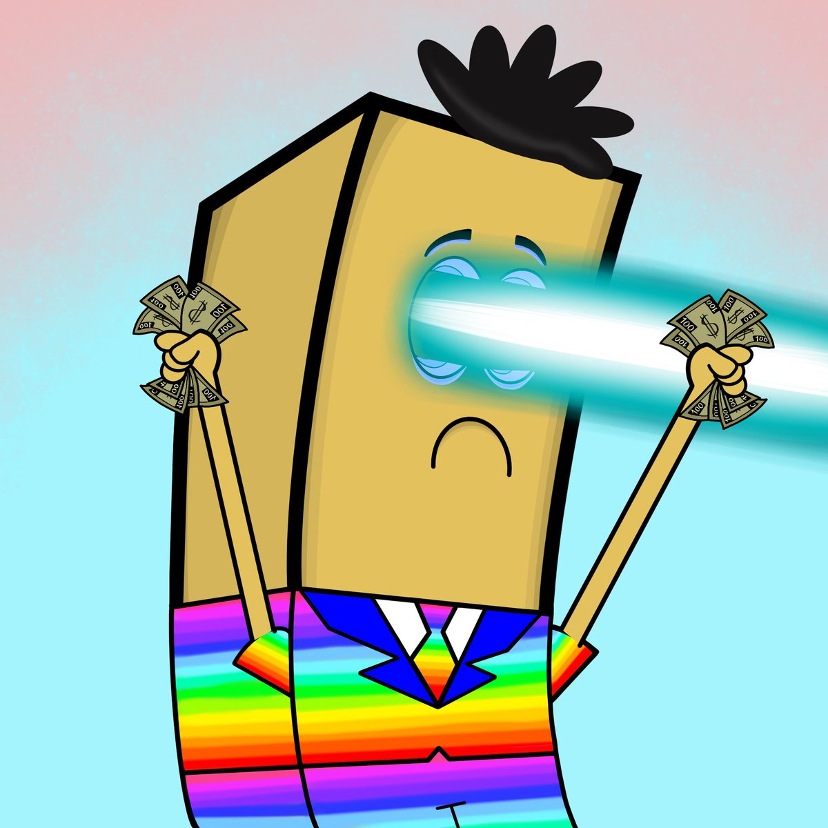 RealCryptoFries's tweet photo. Me, ready to spend my money on CryptoFries, because of the high quality P2E game coming… #NFT #crypto #Metaverse #NFTCommunity #Ethereum #P2E https://t.co/J4RILGy6le