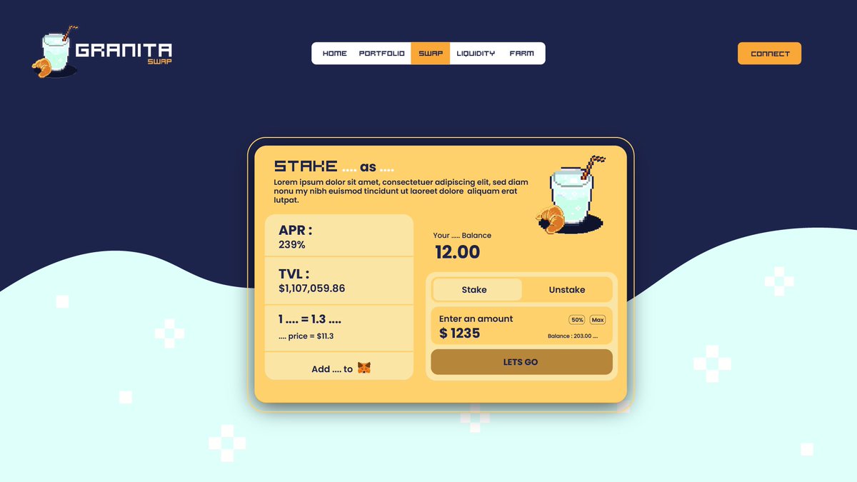 Psdnfinance's tweet photo. A sneak peak about our new DEX investment - Granita 👀📈

Can’t wait to see it live…and a bird told me it may happen veeery soon 🤩

Best way to get early exposure to Granita? Buy $PSDN to get a fat airdrop 😎

#Metis #DeFi https://t.co/fNtQbkgmvn