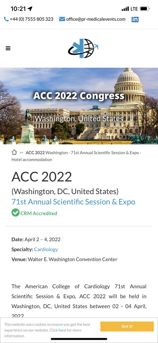 #ACC 2022 #D.C