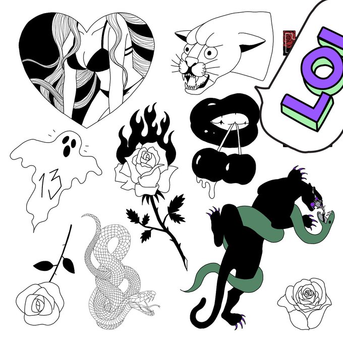 タトゥーデザインのtwitterイラスト検索結果