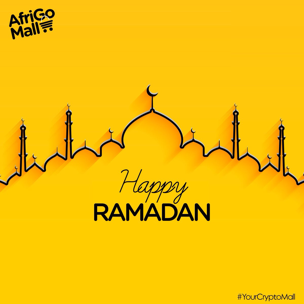 AfrigoMall's tweet photo. To our Muslim friends around the world, we say a very Happy Ramadan Mubarak.
   #RamadanMubarak #ramadan2022 https://t.co/t2ZXa2laAC