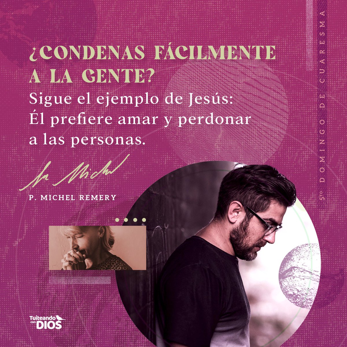 TwGOD_es's tweet photo. 👉👀✝ Sigue el ejemplo de Jesús. Reflexión por @FrMichelRemery #TcDIOS https://t.co/XeUdm8AEMK