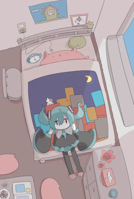 初音ミクさん
マスターの帰りを待っています🏠 