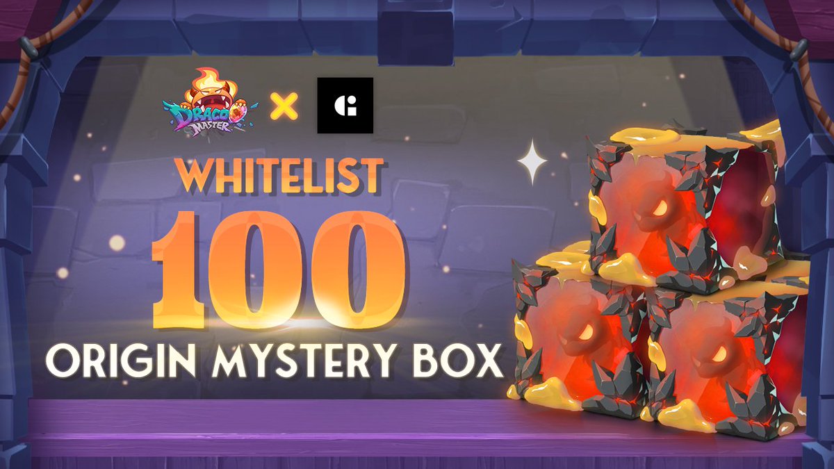 🥳🥳<a href="/Dracoo_Master/">Dracoo World || #2nd Game ING 💡</a> x <a href="/GallerNFT/">Galler | NFT Marketplace</a> Partnership!!!

𝟯𝟬𝟬 𝗗𝗿𝗮𝗰𝗼𝗼 𝗢𝗥𝗜𝗚𝗜𝗡 𝗠𝘆𝘀𝘁𝗲𝗿𝘆 𝗕𝗼𝘅 𝗦𝗲𝗹𝗹𝗶𝗻𝗴🎁

💎Whitelist:100 
💰0.8BNB (market:1.7BNB)
⏰04-11

❤️&amp;RT ➡️ Get WL + 10 #NFT : giv.gg/dracoomasterwh…

btw, 𝗛𝗨𝗚𝗘 𝗡𝗘𝗪𝗦 TMR👀👀👀
#Dracoo #P2E #GameFi