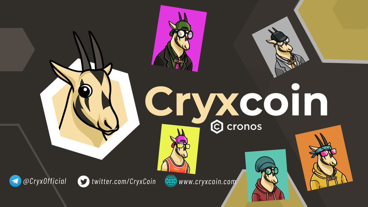 DjPrestigeUk's tweet photo. Seen a lot talk about #CryxCoin 

Day 2 and it's at 710k Floor! Very nice uptrend, I'm bullish on @CryxCoin

Great hype behind this one, they’re developing an NFT marketplace on #Cro and their NFT's look awesome! 

🌎https://t.co/wrsqykciSO
TG https://t.co/0Rf142Y4A3
DYOR NFA https://t.co/8HFAWg0FfO