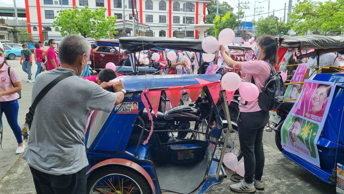 arlyntan's tweet photo. @wawam We created SanJuan As One for Leni KikoWin group as a Co- organizer... The grp designed the trikes, and joined the H2H. Recruited &amp; Volunteered... Credit goes to prime movers. Doctors Communities. https://t.co/g6jMApMfTC
