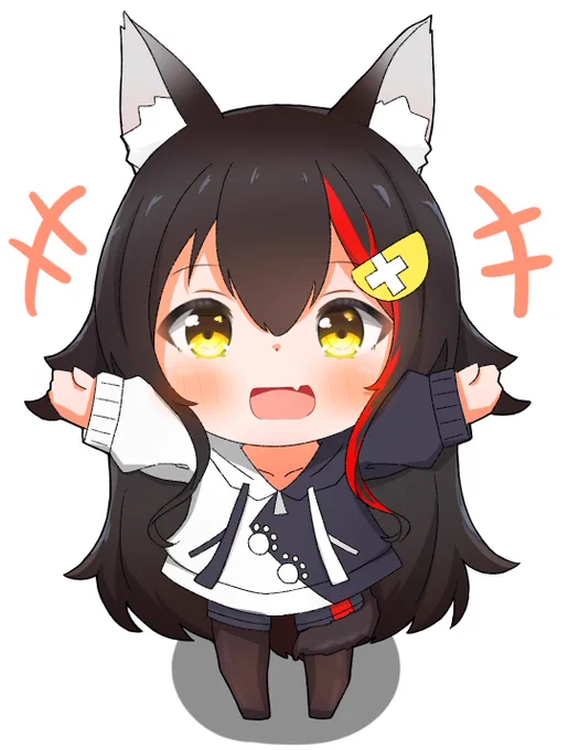 ちびみおしゃ
#みおーん絵 