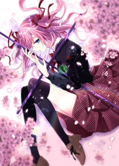 吸バラの桜モチーフの扉絵🌸🌸 