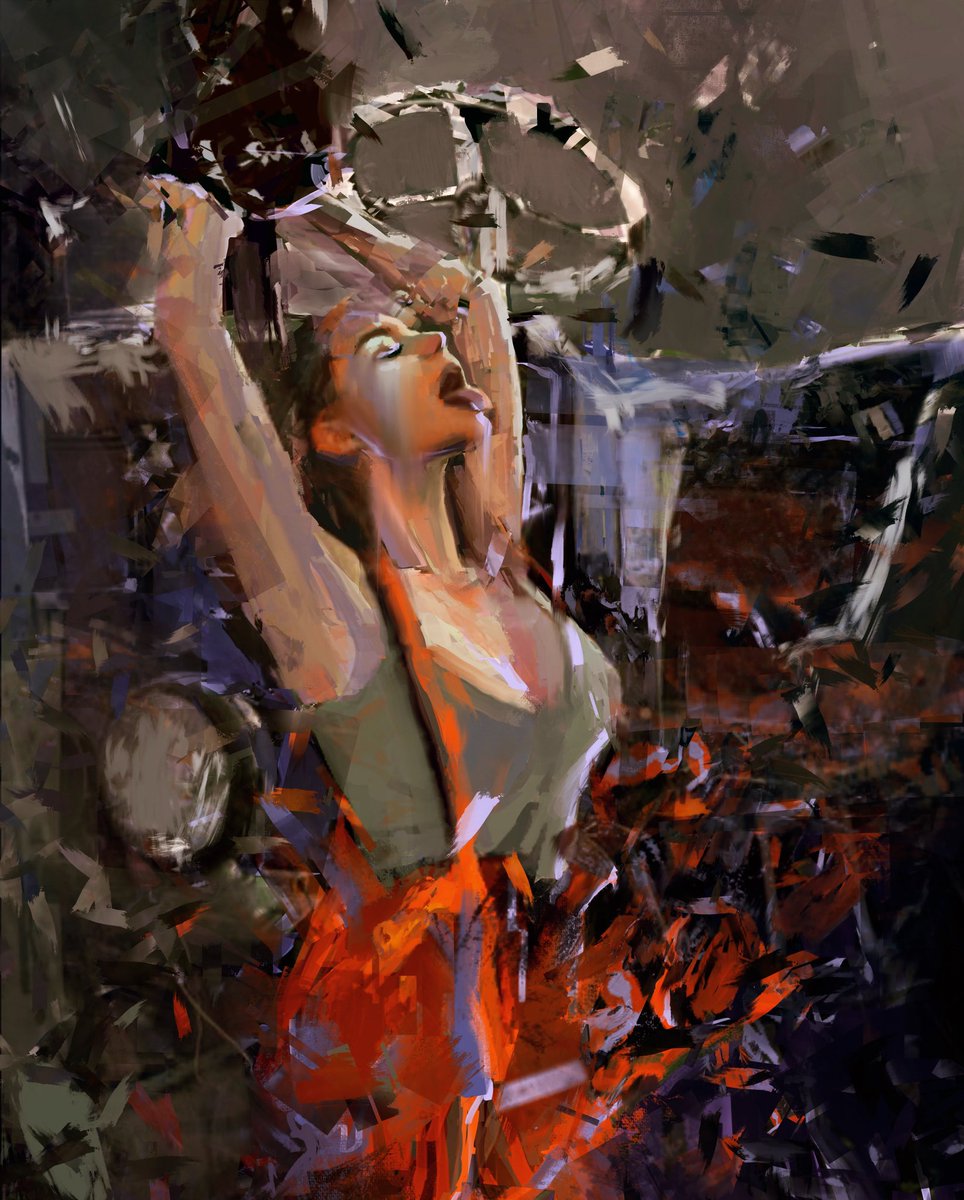 Vera_Artify's tweet photo. “Hunger” 
#digitalart #nftart #contemporaryart https://t.co/DUgZyonGkl