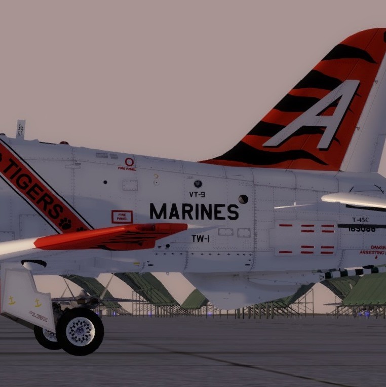 FLOANVirtual's tweet photo. #AdvancedFlightTraining & #FieldCarrierLandingPractice β Vuelo de adiestramiento de nuestra @FLOANVirtual πͺπΈ con el reactor biplaza McDonnell Douglas #T45C "Goshawk" β del #TW1 & #VT9 en #NASMeridian (#KNMM - Mississippi πΊπΈ) - https://t.co/ytFGqbupya https://t.co/dmNvCDAnCF