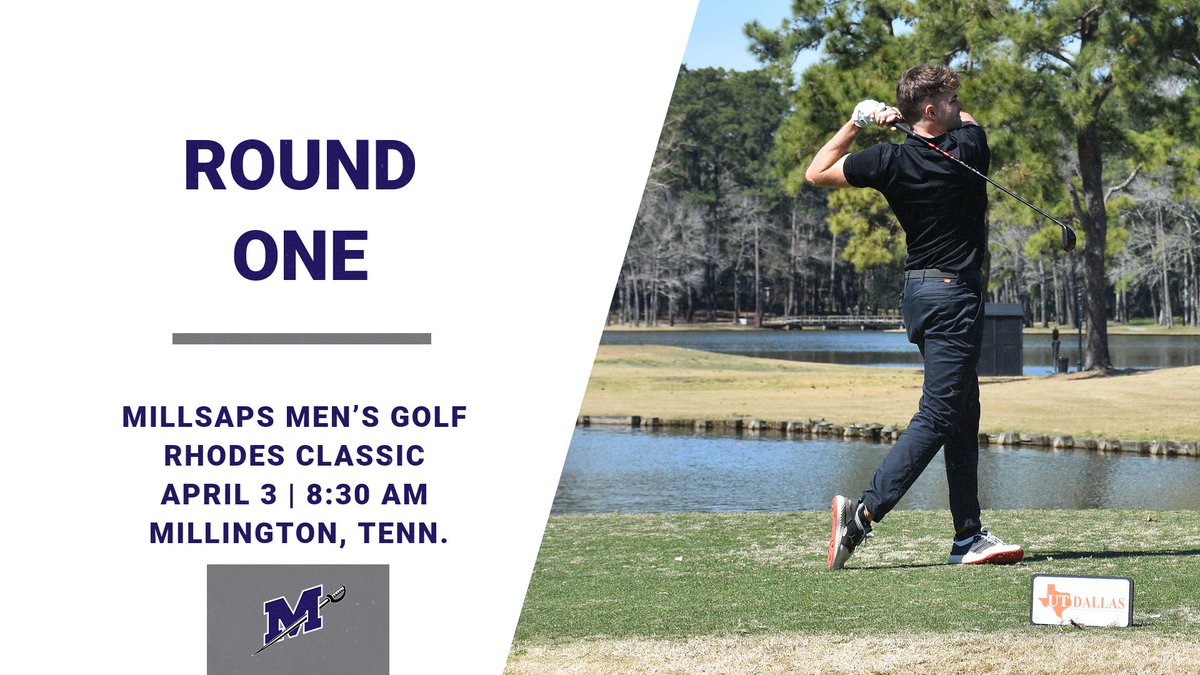 MajorAthletics's tweet photo. Millsaps men's golf begins its final competition ahead of the SAA Championships with the Rhodes Classic on Sunday and Monday!

📍: Millington, Tenn.
⛳️: Mirimichi Golf Course
📈: https://t.co/mXzbL75e07

#GoMajors https://t.co/OEb08WwZA3