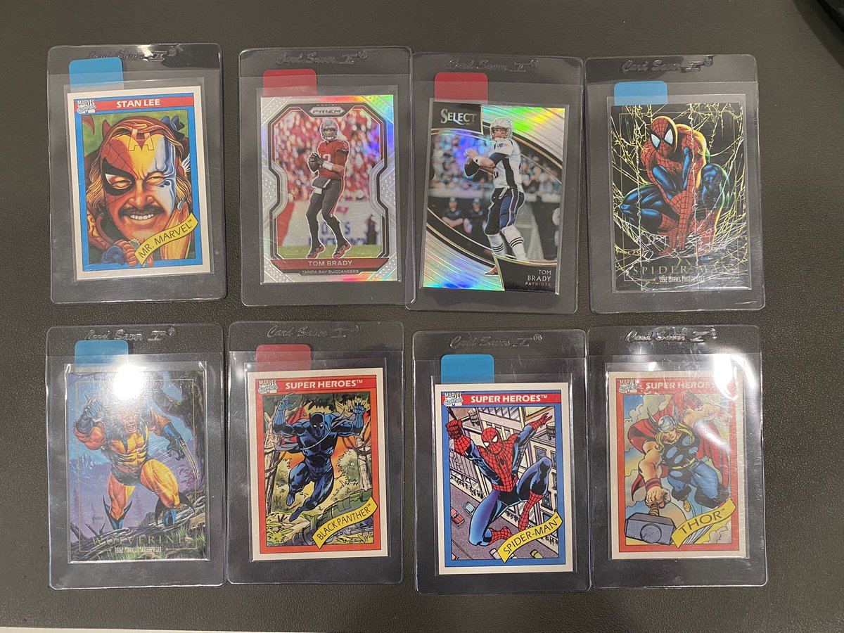 bryangscott's tweet image. All tucked in and ready for @PSAcard #Marvel #hobbyHustle