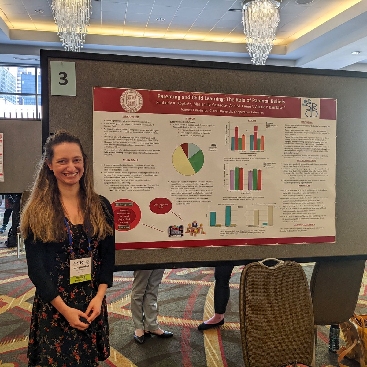 ValerieBambha's tweet image. Grateful for the opportunity to present my work at #LearnPlay22 in St. Louis and talk about the power of play and imagination with amazing colleagues 🧩🤸‍♀️🧸🪀#SRCD #AcademicTwitter #DevelopmentalPsychology #ChildDevelopment #conference