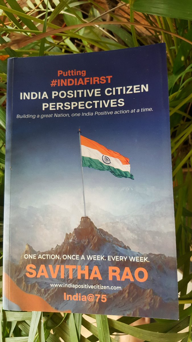 savitha_rao's tweet photo. Thank you @sreeramjvc ji for sharing #IndiaPositiveCitizen books with @annamalai_k 🇮🇳

Through the books we can inspire our fellow citizens to put the #NationFirst .

🇮🇳

#PuttingIndiaFirst #IndiaFirst https://t.co/TZASBvmJ8a
