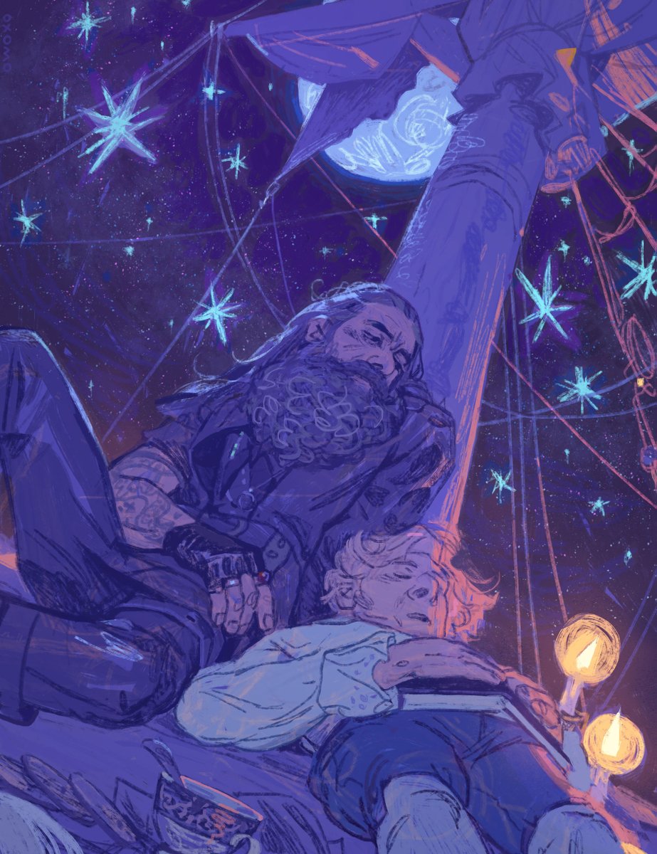 Midnight reading #ofmd #OurFlagMeansDeath