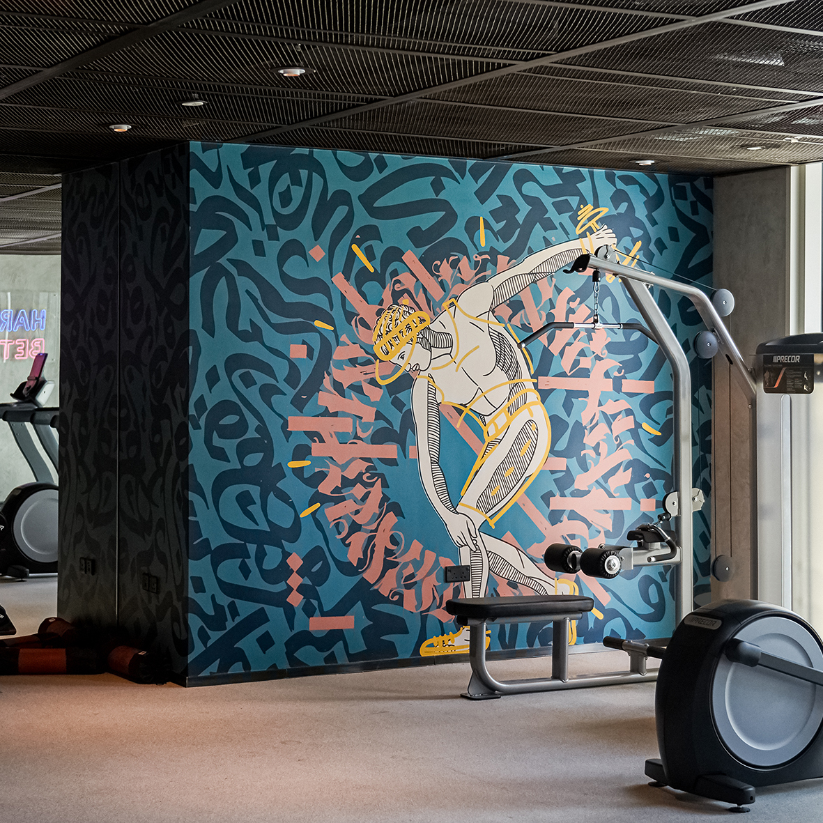 Wallart_designs's tweet photo. #LatestInstallation #GymWallpaper #StudioFeel
“Exercise not only changes your body - it changes your mind, your attitude and your mood.”
Project: Gym Wallpaper for Collective 2.00 Apartments - Dubai Hills Estate (United Arab Emirates)
Art Consultant / Design: Studio Feel FZ-LLC https://t.co/PEqC8RJnkc